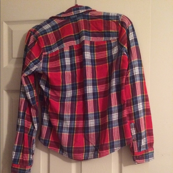 Hollister plaid flannel Size L - Picture 2 of 4